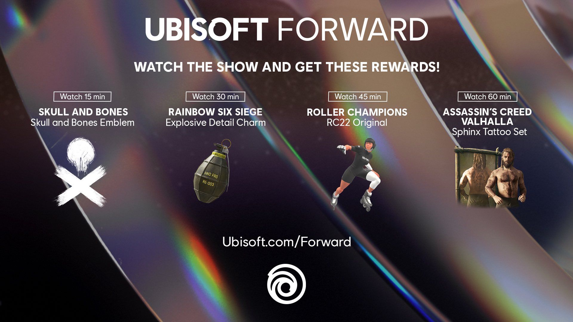 ubiforward recompenses