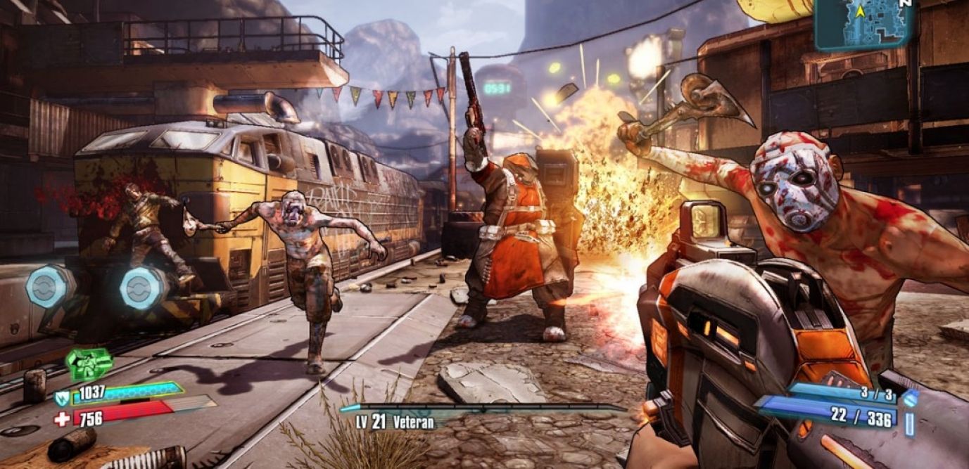 combats dans Borderlands 2