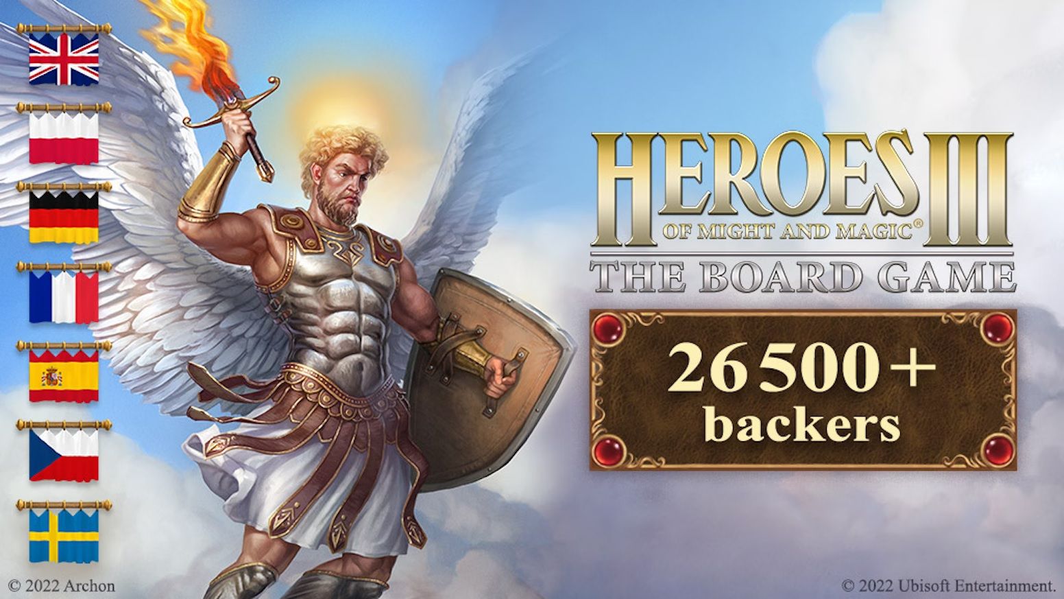 Heroes of Might and Magic 3 : le jeu de plateau