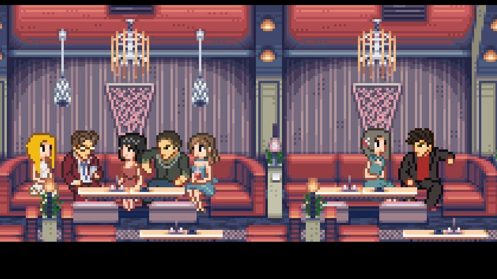 Cabaret à hôtesse en Pixel Art