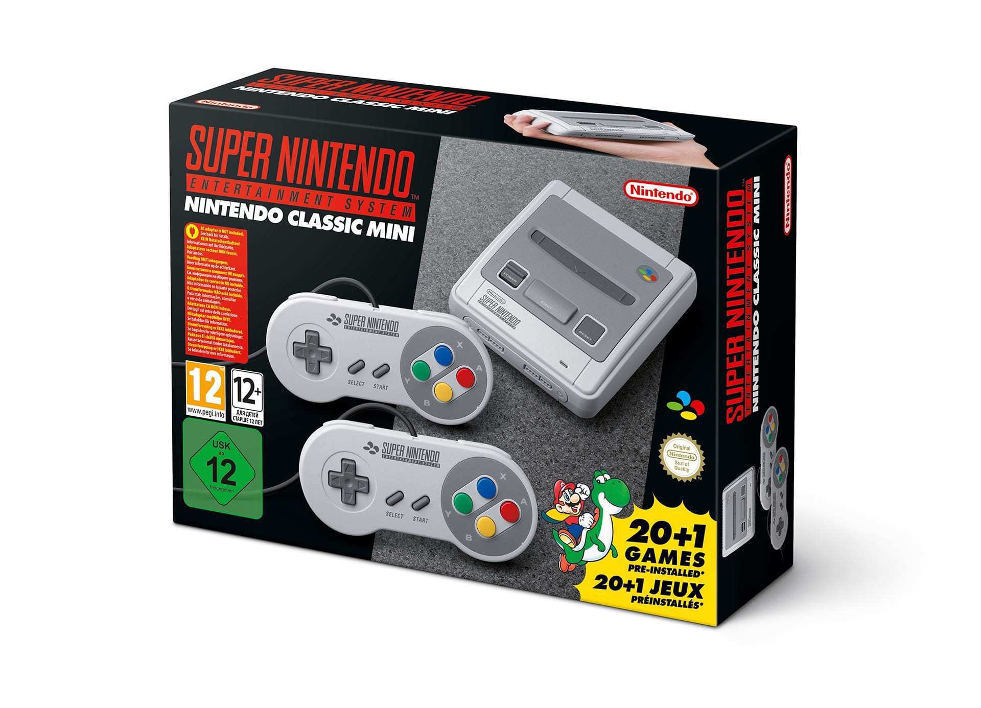 SNES Classic Mini Boite