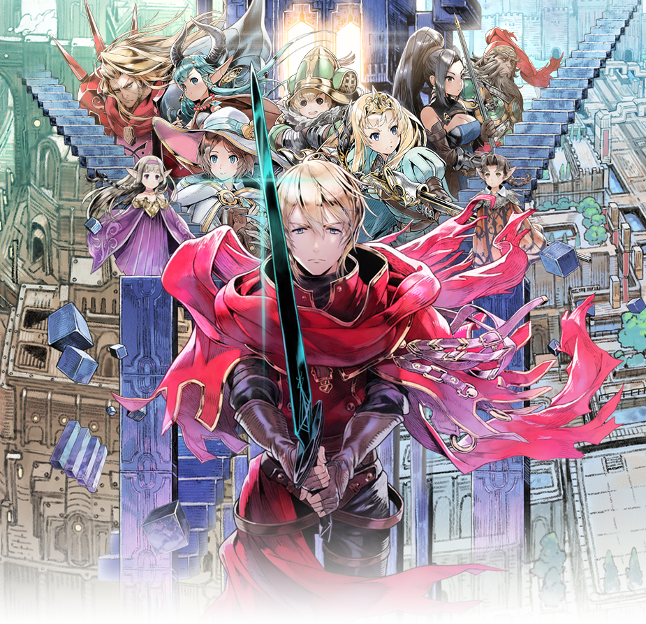 Radiant Historia artwork