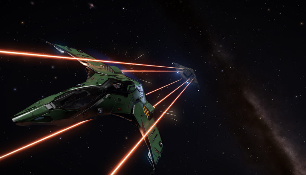 elite dangerous fight