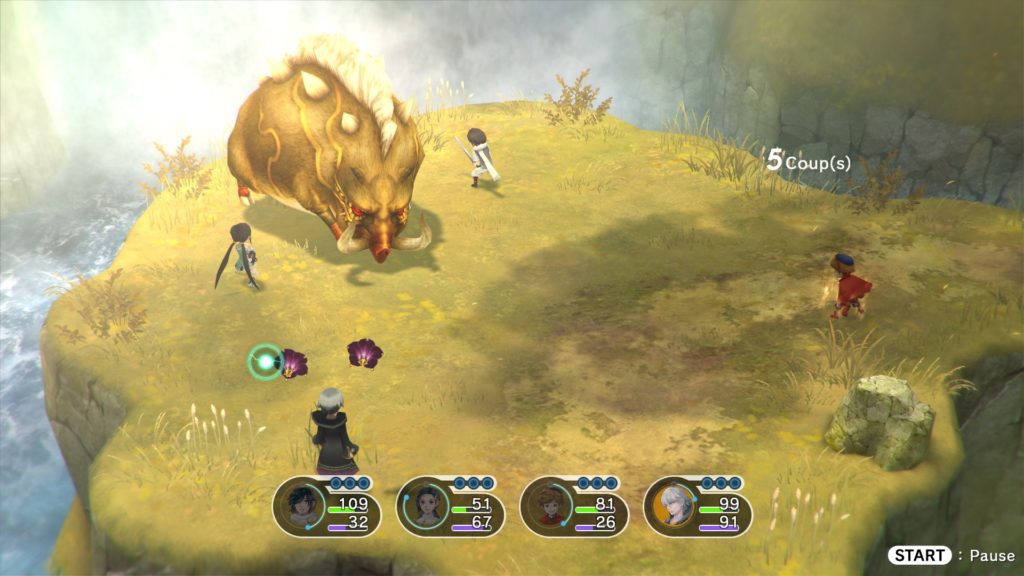 Lost Sphear combats