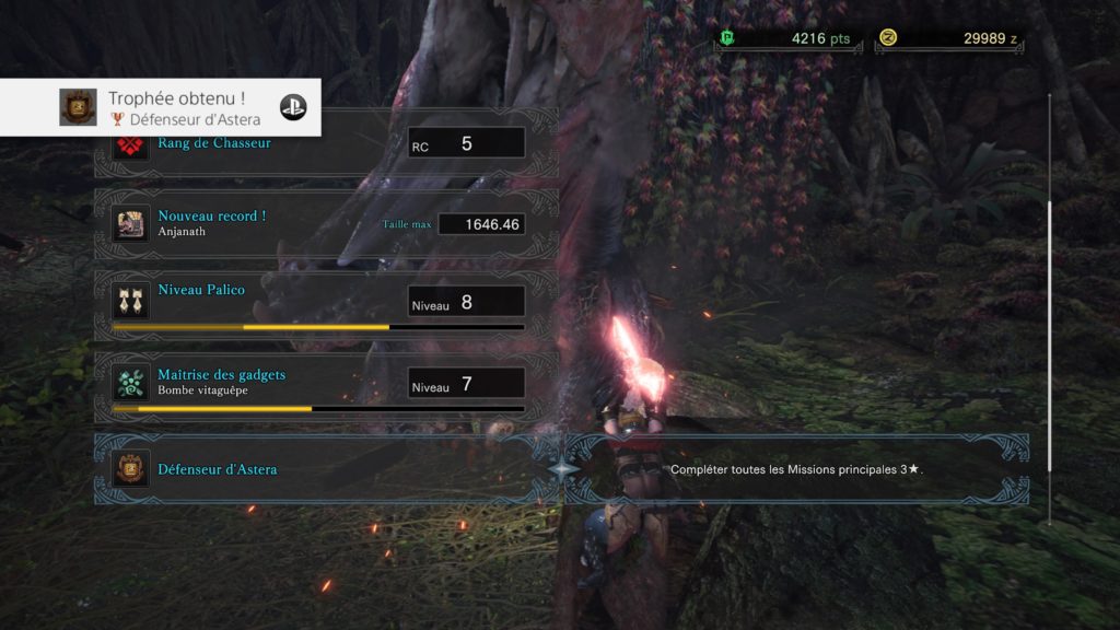 Monster Hunter: World menus mission