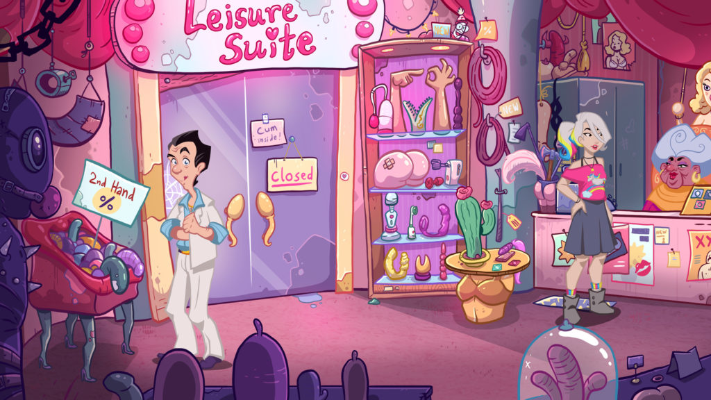 leisure suit larry wet dreams