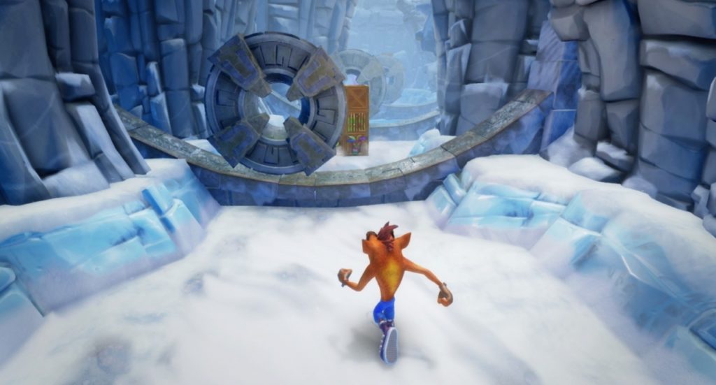 crash bandicoot couloirs