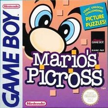 Jaquette Mario's Picross