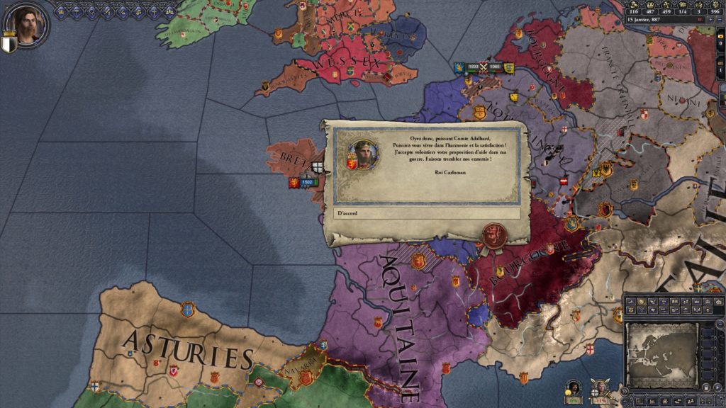 carnet de bord crusader kings 2 alliance