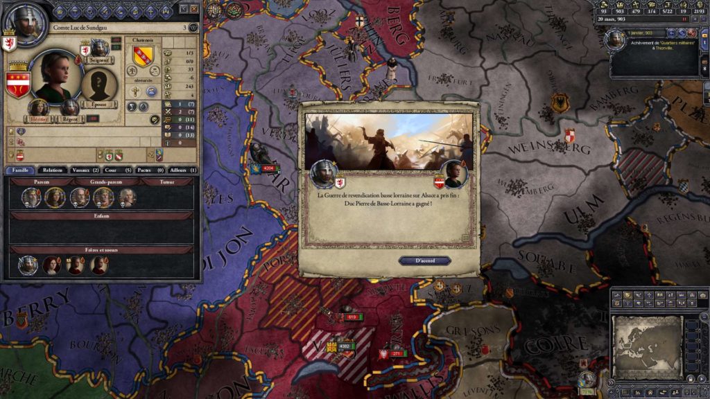 carnet de bord crusader kings 2 alsace wn