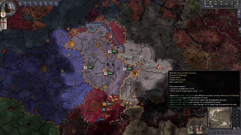 carnet de bord crusader kings 2 guerre frere