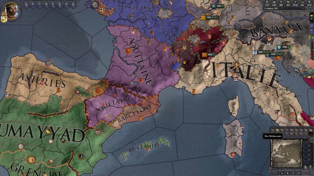 carnet de bord crusader kings 2 aquitaine conquete