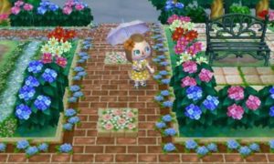 Animal Crossing jardinage