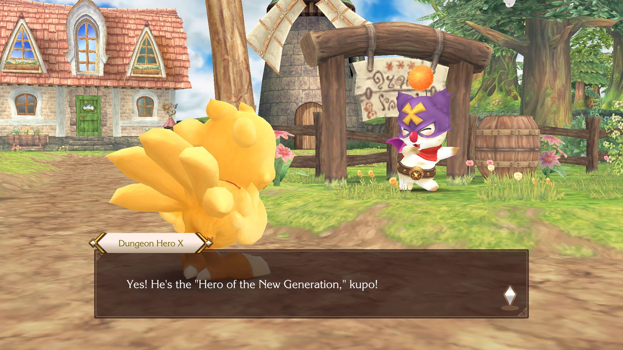 Chocobo's Mystery Dungeon Every Buddy mog