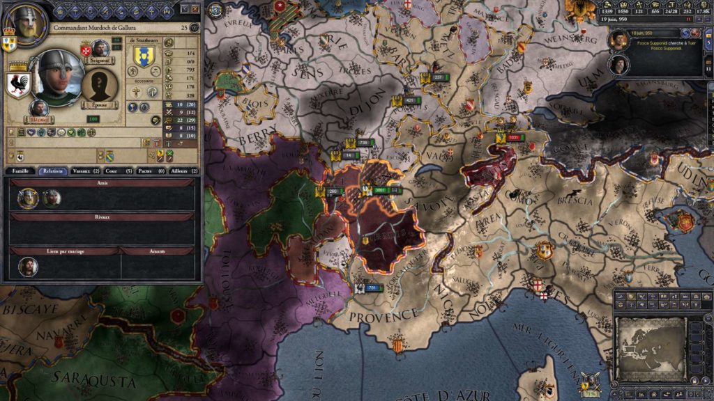 carnet de bord crusader kings 2 guerre lyon