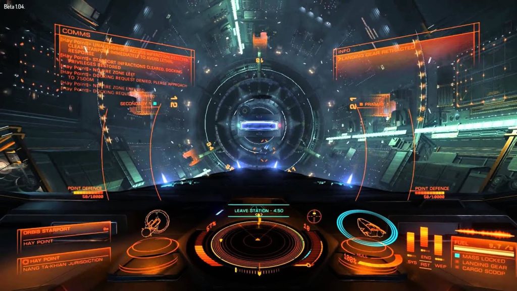 elite dangerous dock