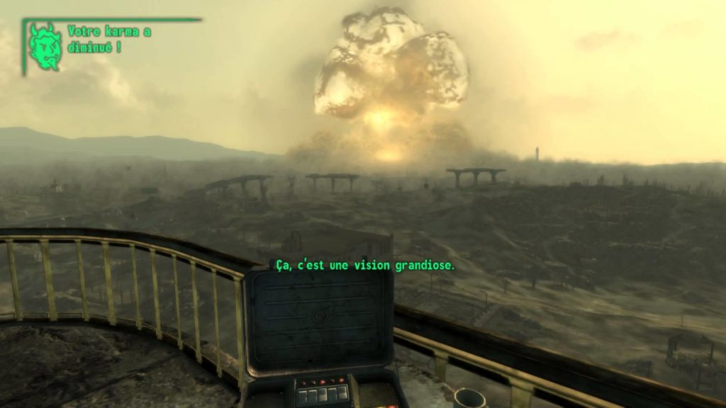 fallout bombe narration