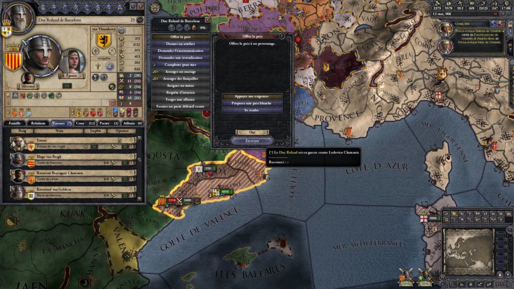 carnet de bord crusader kings 2 victoire barcelone