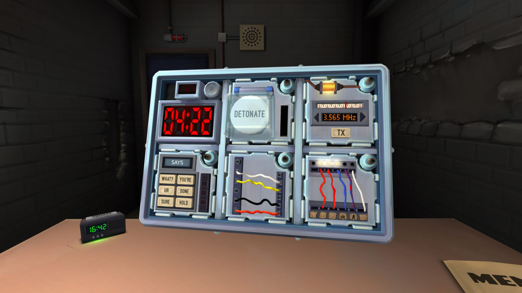 Keep Talking and Nobody Explodes