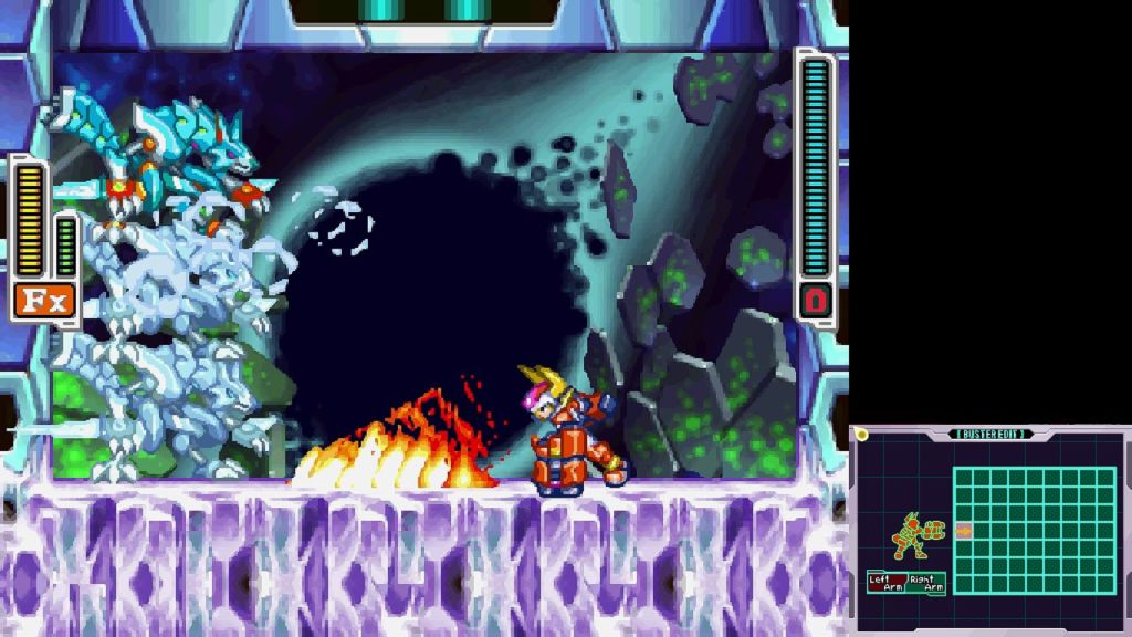 Mega Man Zero/ZX Legacy Collection dragon second screen