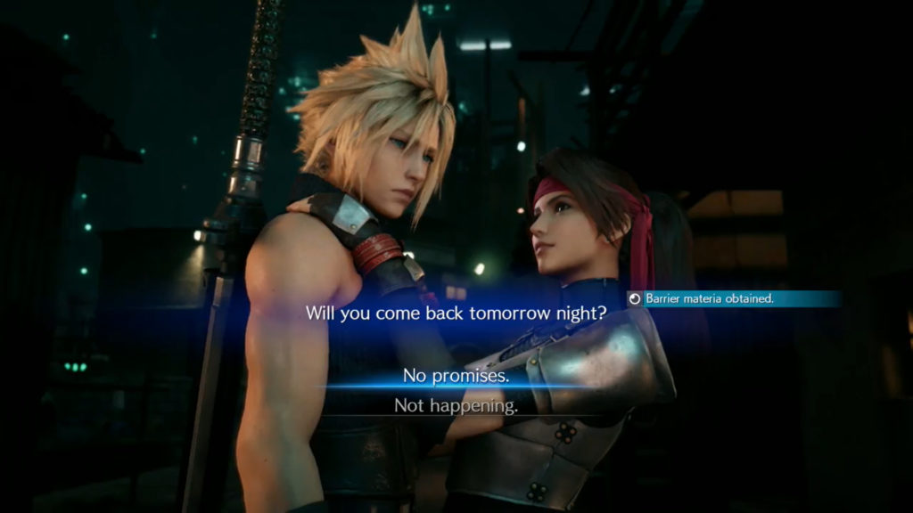 FF7R dialogue