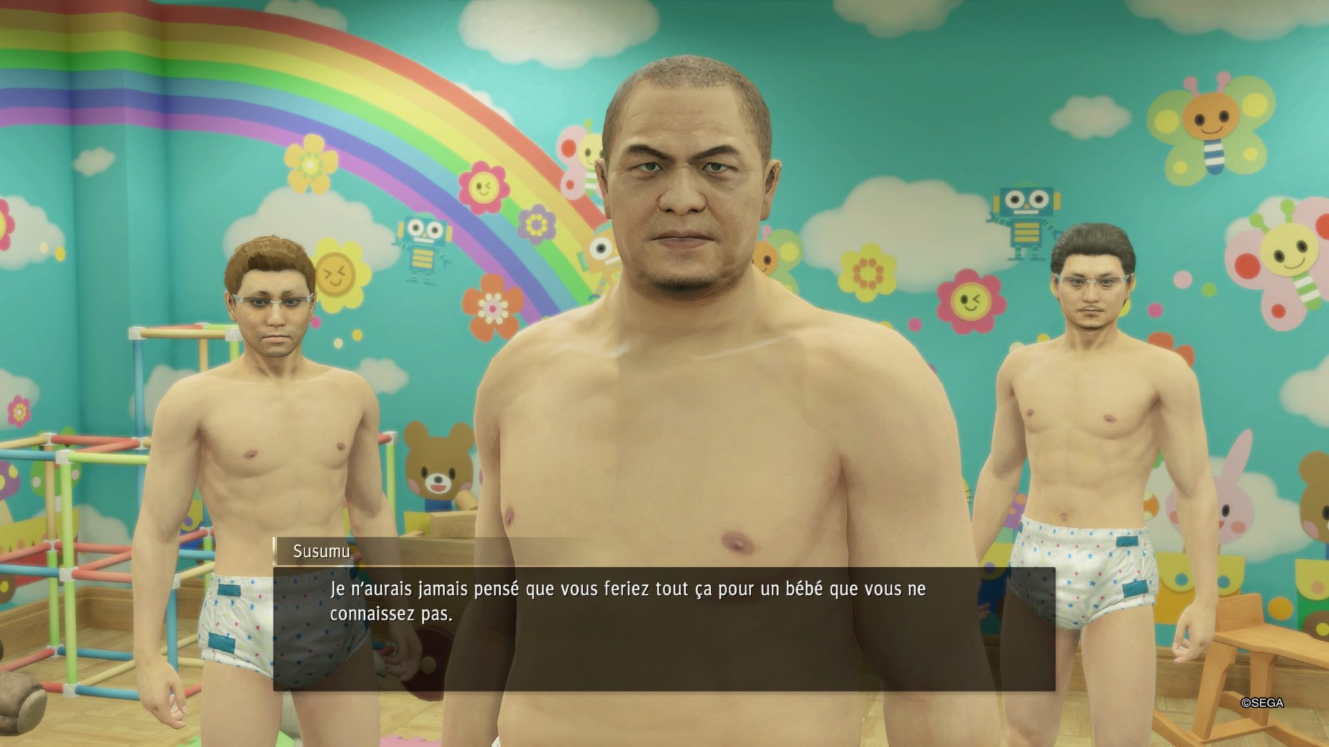 Yakuza: Like A Dragon baby