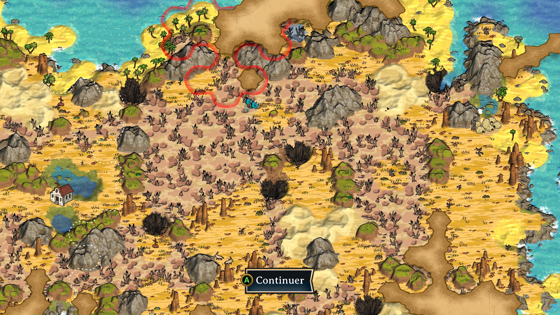 Curious Expedition 2 screenshot carte