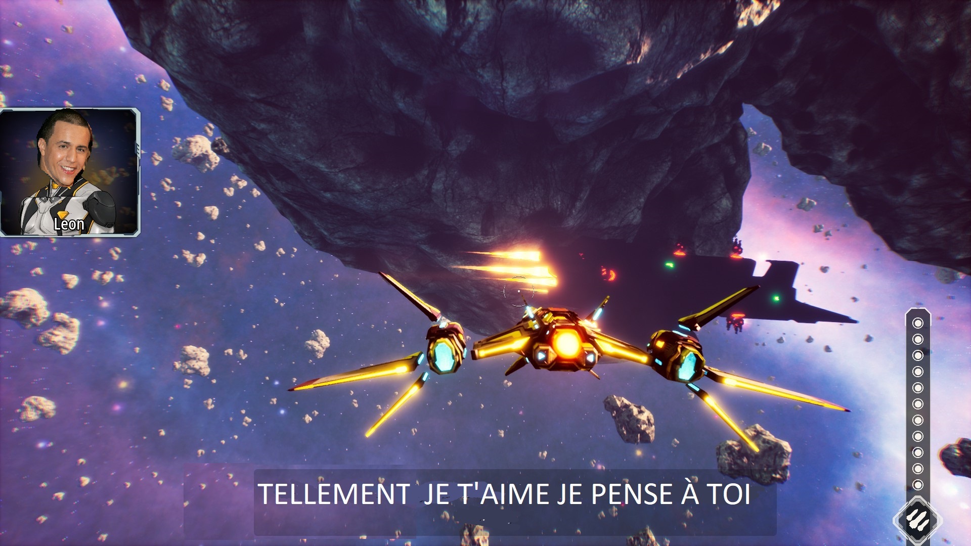 Redout Space Assault mais avec Faudel