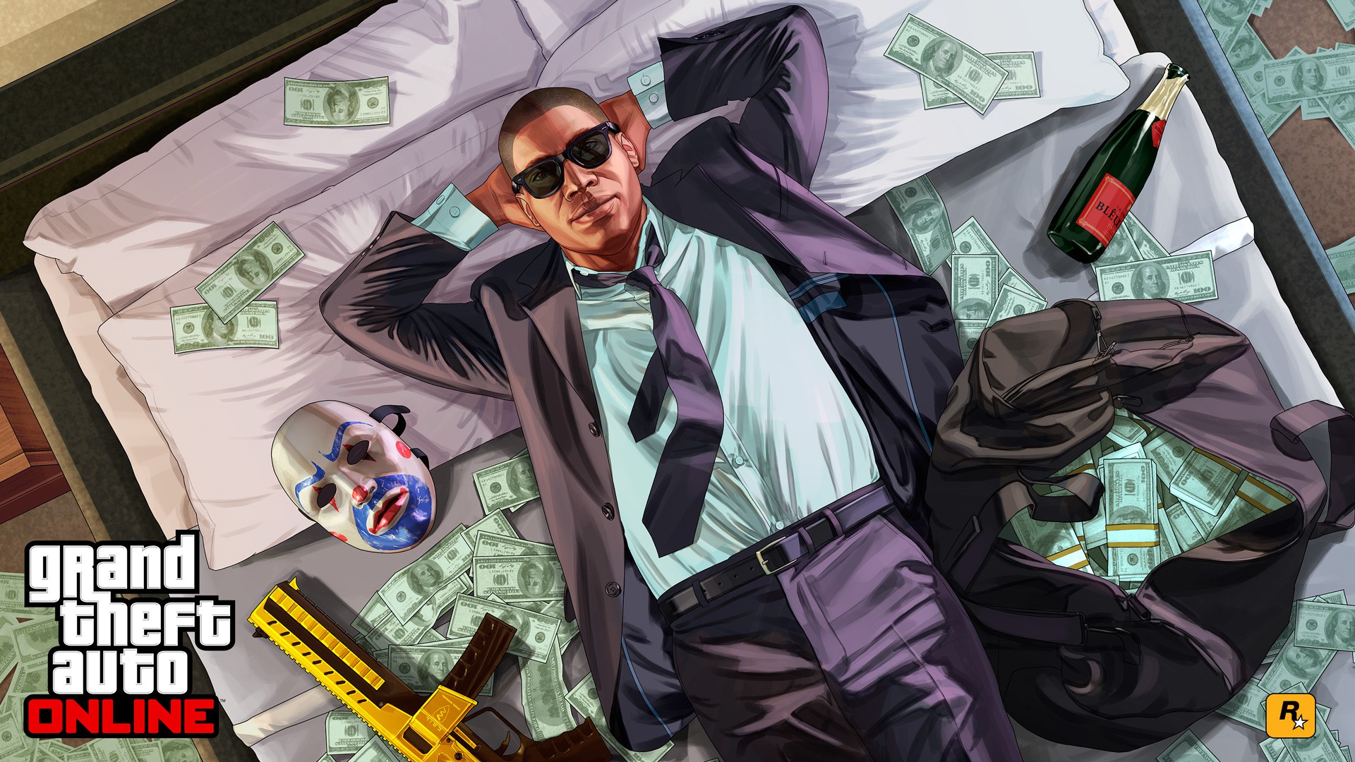 GTA online chargement news illustration officielle