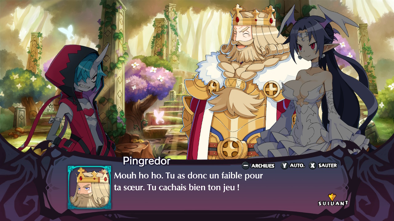 Disgaea 6 defiance of destiny traduction française