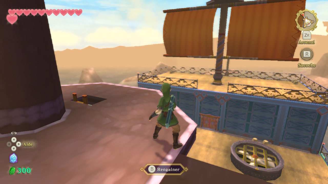 Skyward Sword : le bien beau bateau