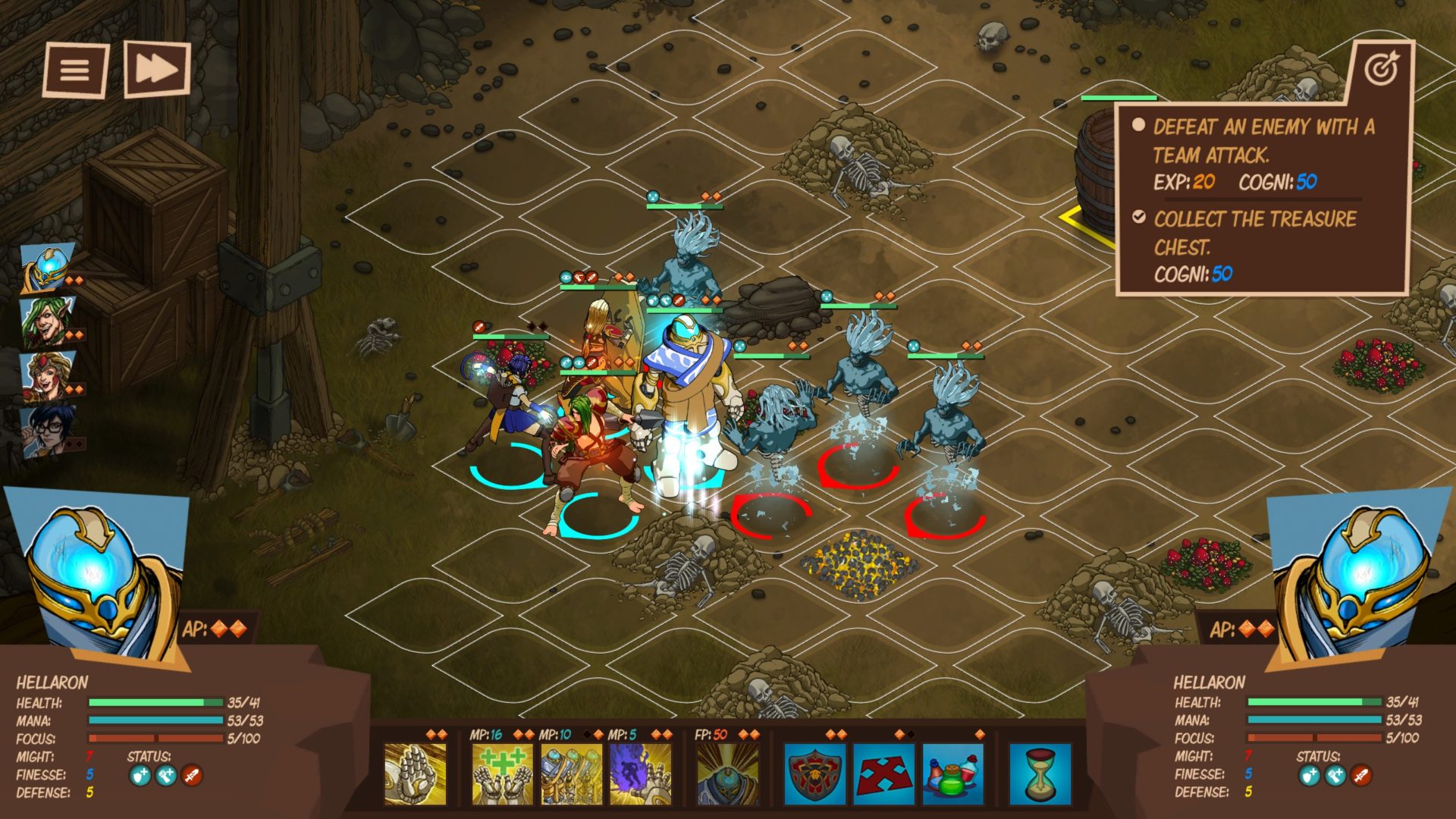 Reverie Knight Tactics combat