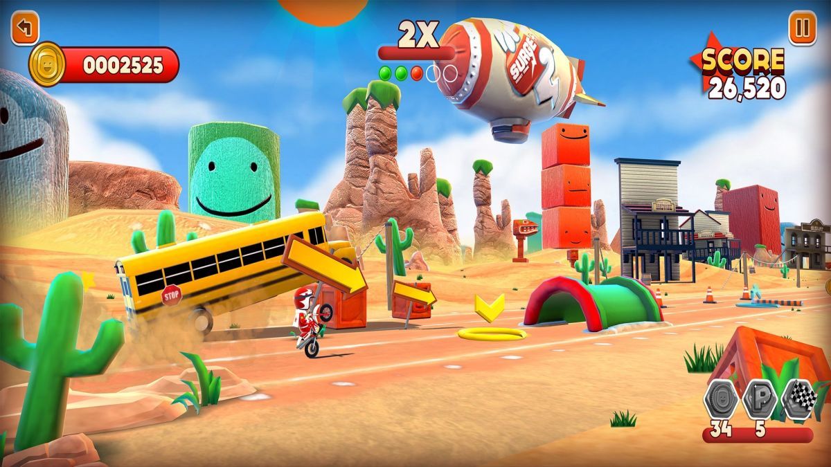 Joe Danger Infinity sur iOS